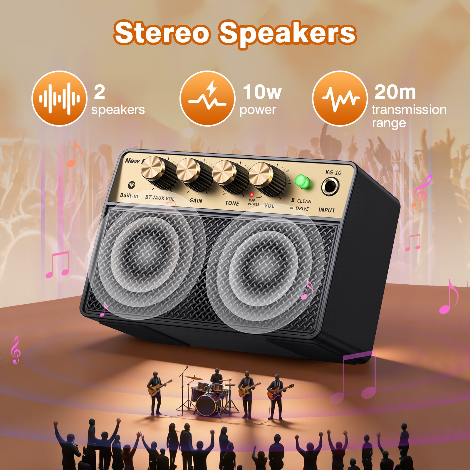 New Bee Guitar Amplifier KG-10