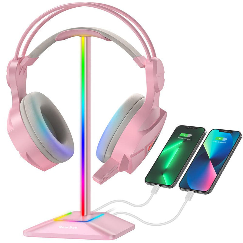 RGB Headphone Stand Z8 - New Bee
