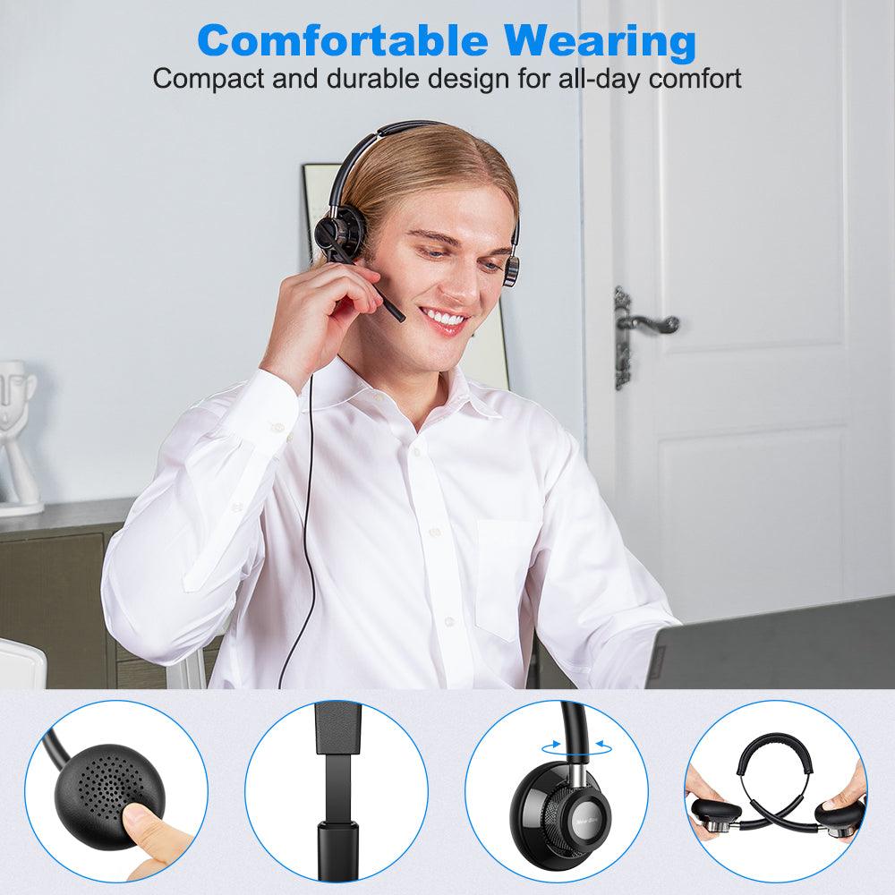 New Bee USB Headset H361 - New Bee